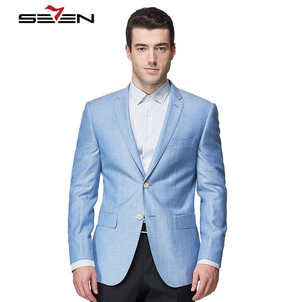 Mens Light Blue Tailor Made Blazer