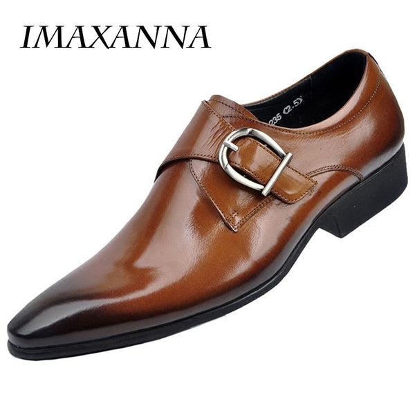 Leather Flat Classic Mens Shoes