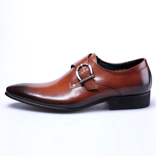 Leather Flat Classic Mens Shoes