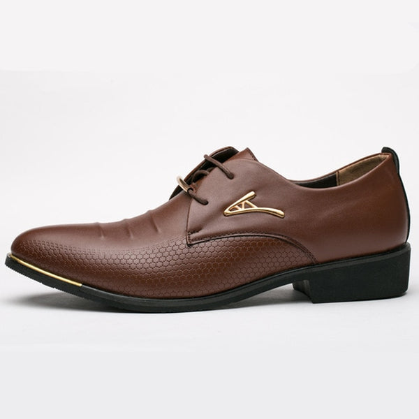Classic Man Pointed Toe Dress Shoes