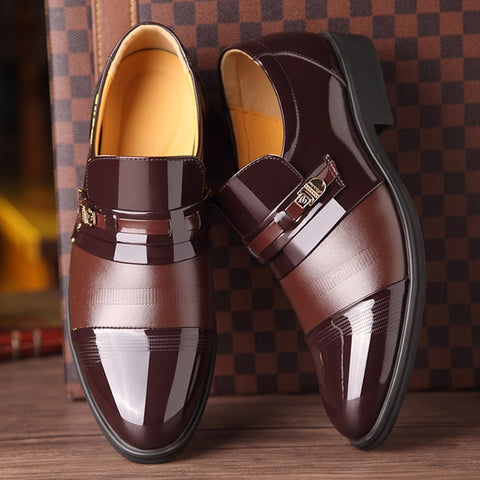 Genuine Leather Wedding Dress Shoes
