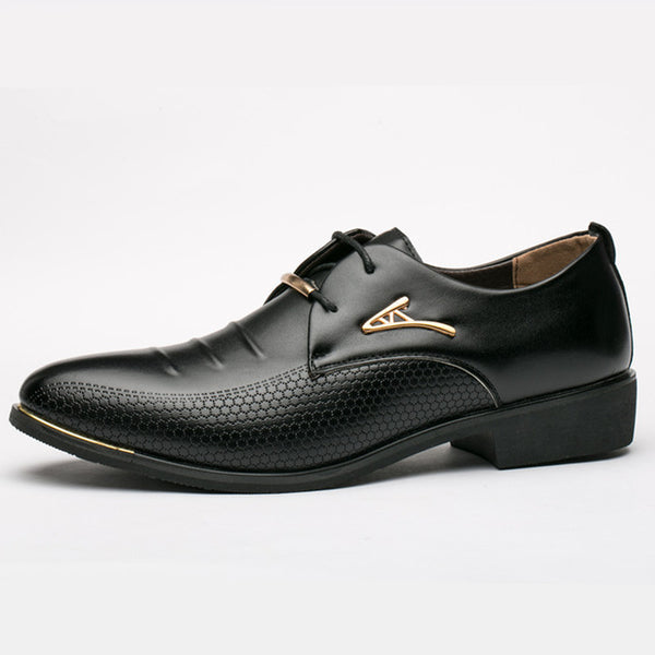 Classic Man Pointed Toe Dress Shoes