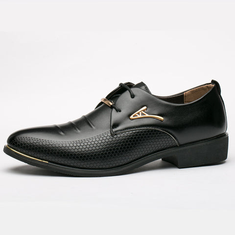 Classic Man Pointed Toe Dress Shoes